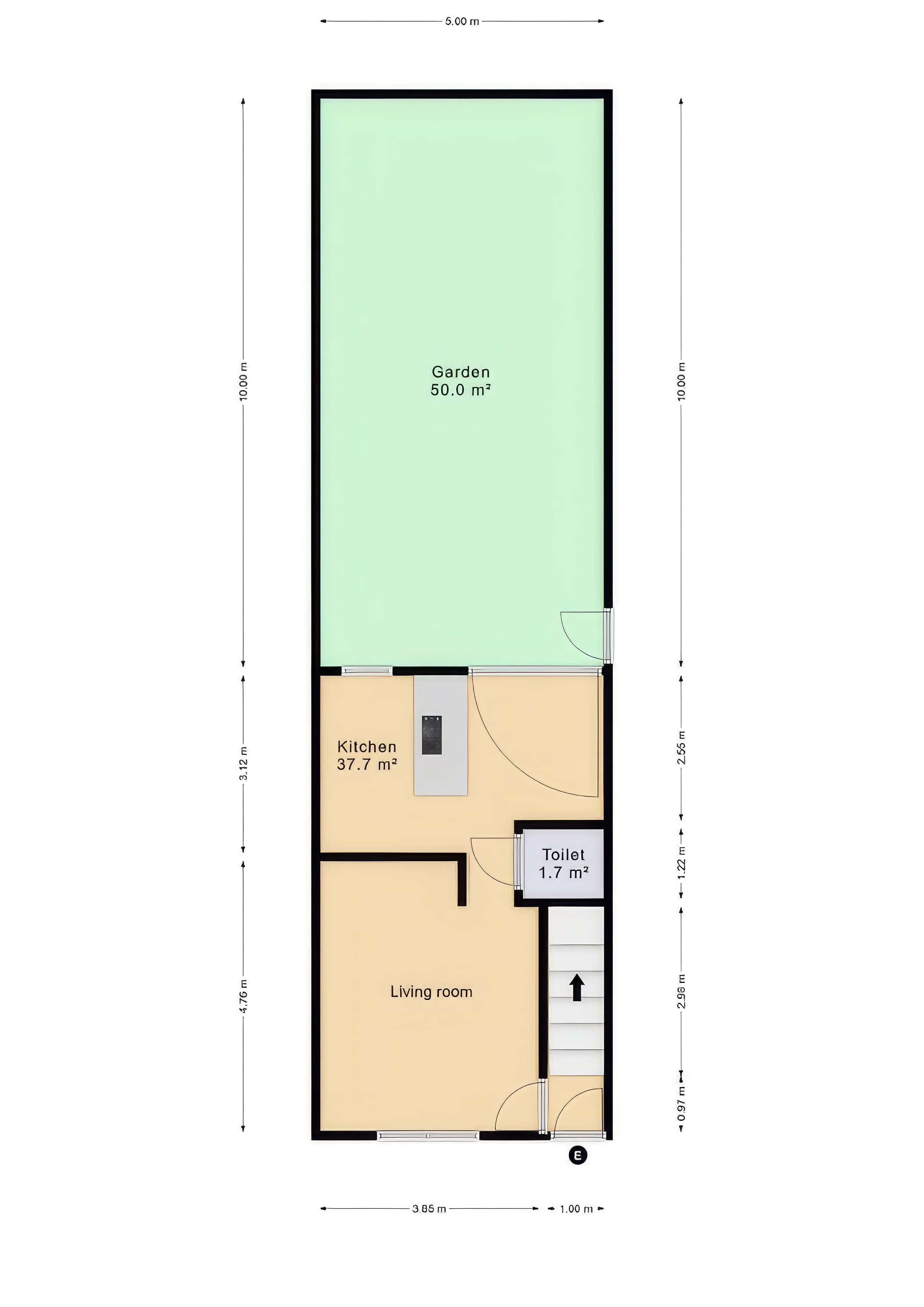 Knightsbridge Apartment — Floor Plans